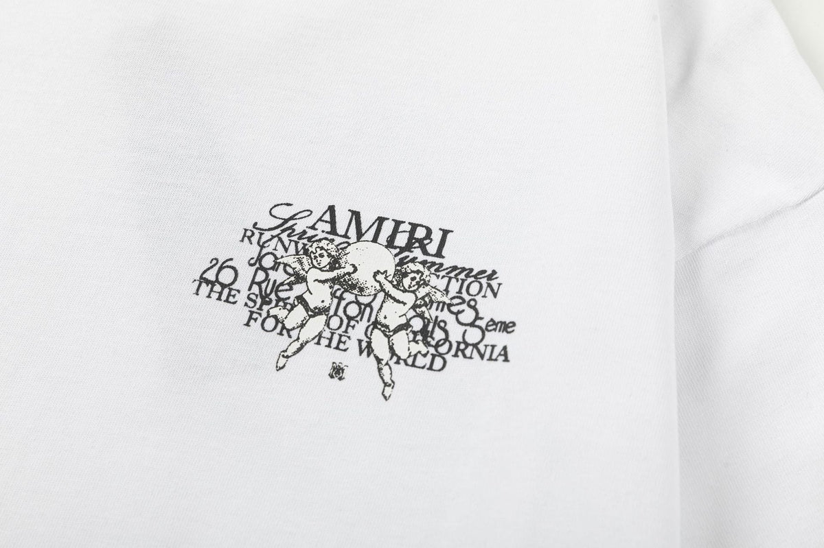AMRI Crew Neck Unisex Street Style Plain Cotton T-Shirt