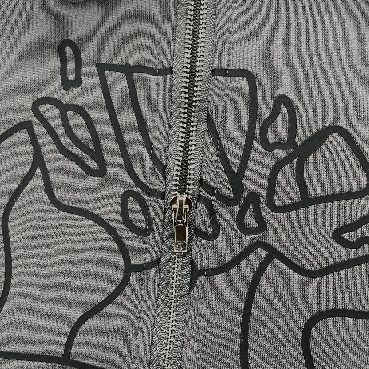 Broken P Planet Zip Up Hoodie