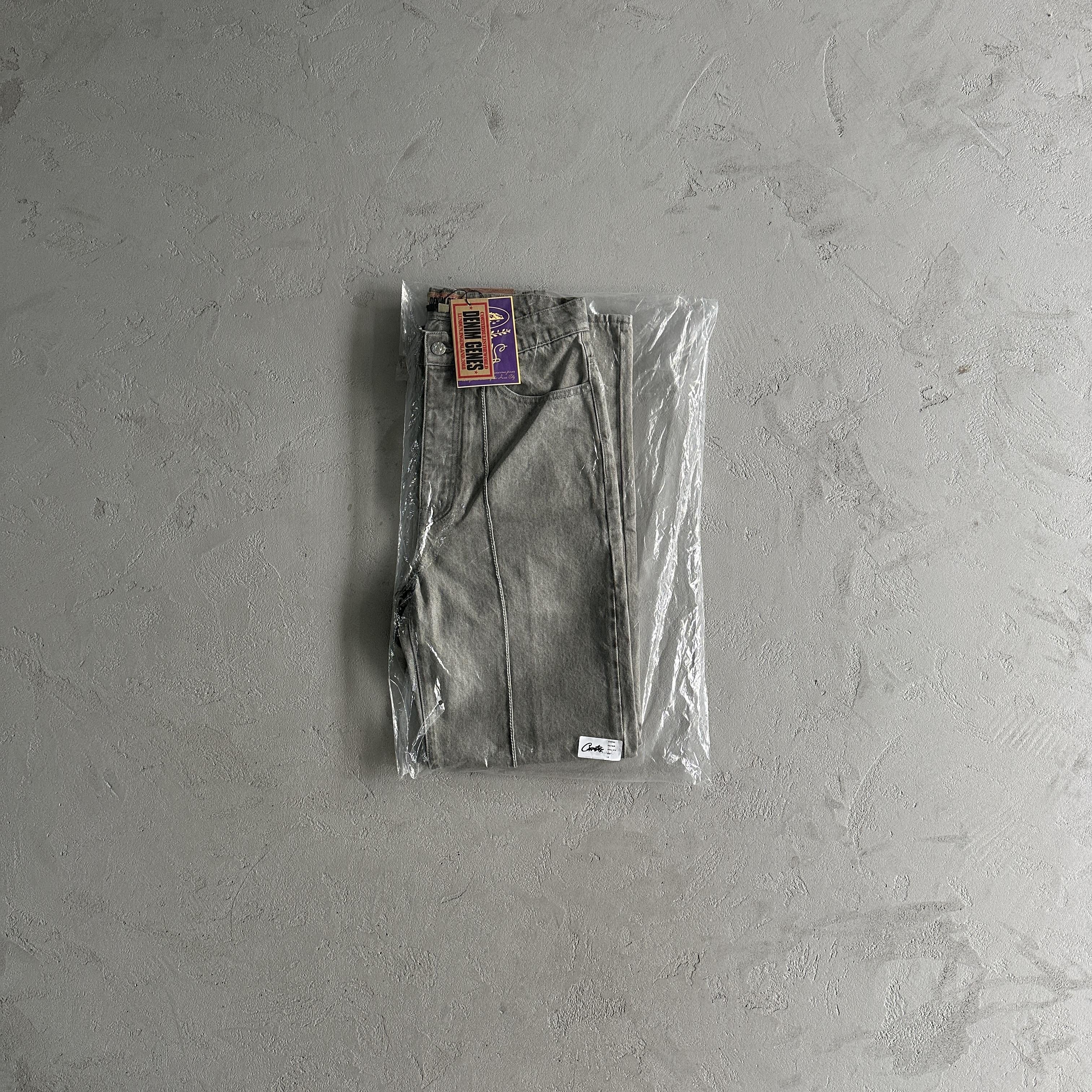 Corteiz Denim Jeans Pant Grey